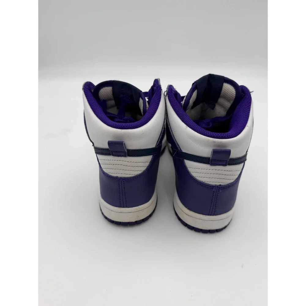 Nike Dunk High Court Purple White Kids Sneakers DH9751-100 5Y